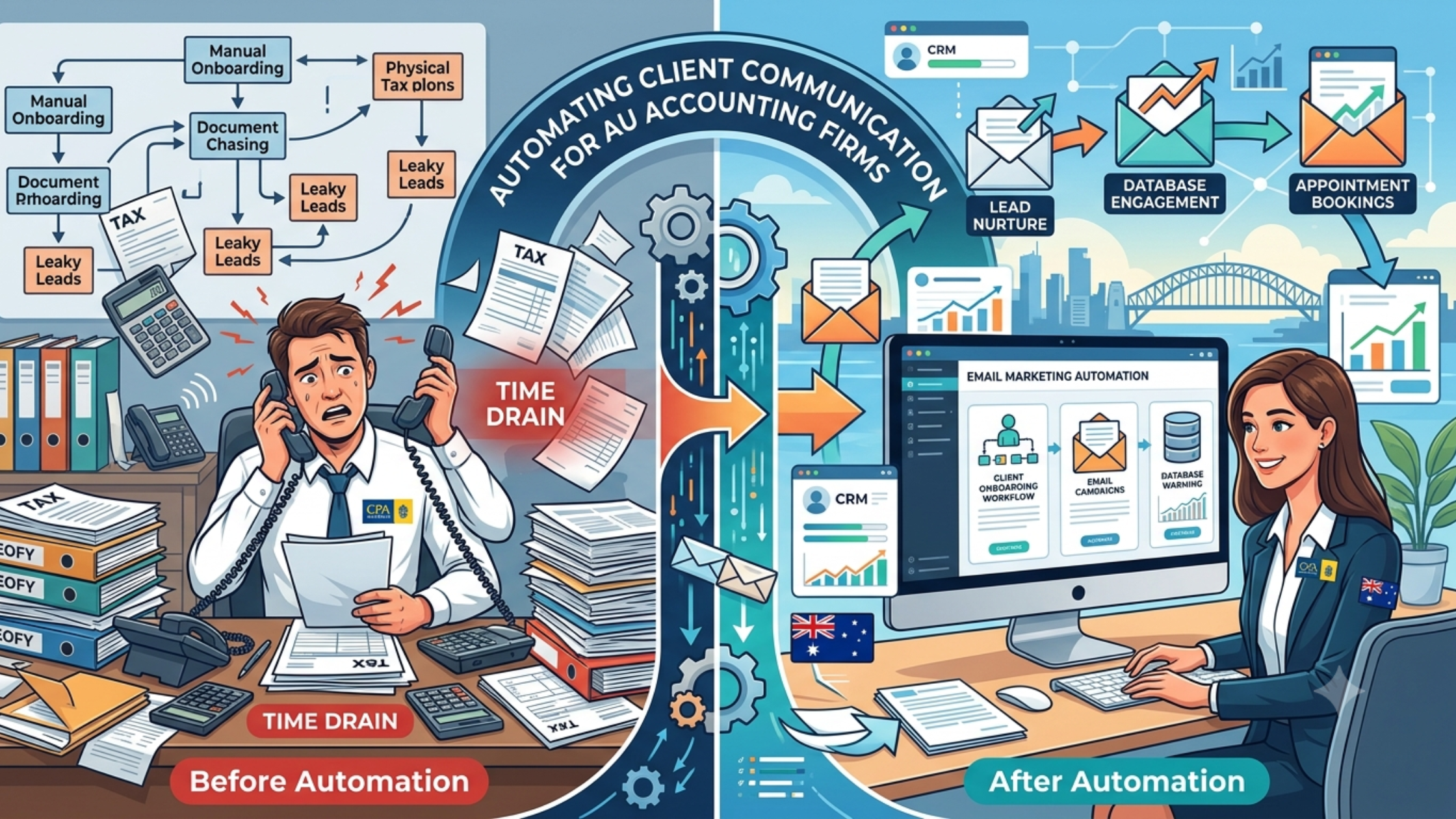 email marketing automation for australian accountants and tax firms